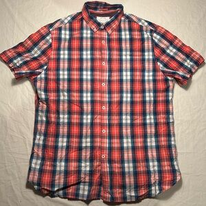 Denim & Flower Red and Blue Checkered Shirt